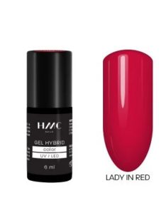 Hybrid Gél lakk 6ml  LADY IN RED  19